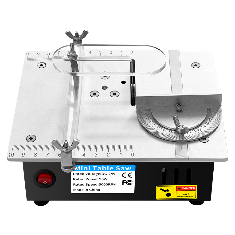 Mini Table Saw For Woodworking - Dc24v ev minyatür ahşap masa testere