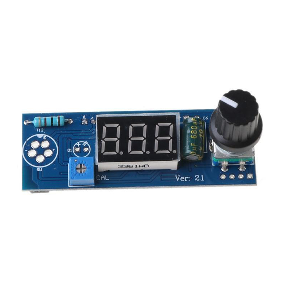 Digital Soldering Station T12 - T12 kolu dijital 12-24V PCB kartı