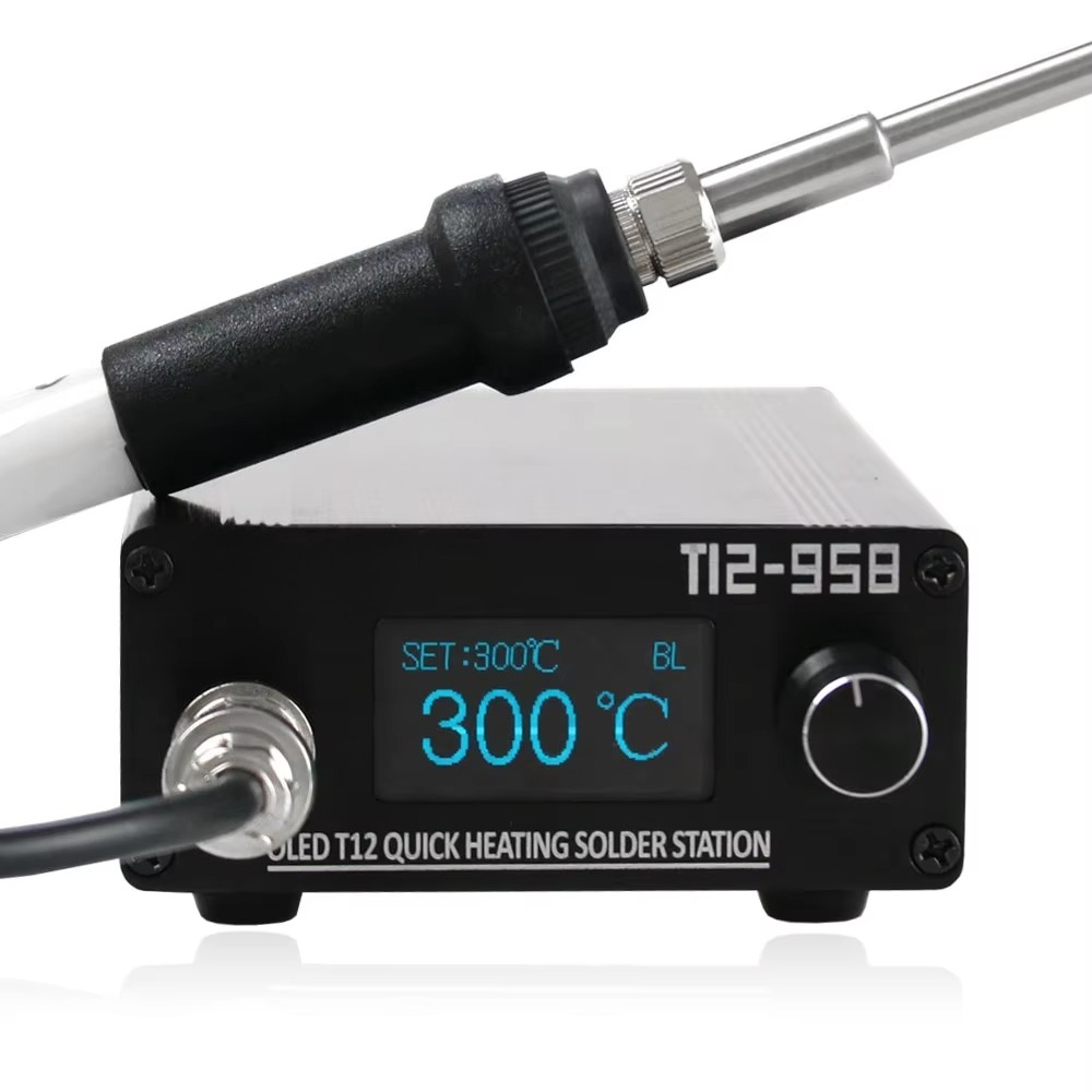 Digital Soldering Station T12 - STM32 V3.1s T12-958 Lehimleme İstasyonu Elektronik