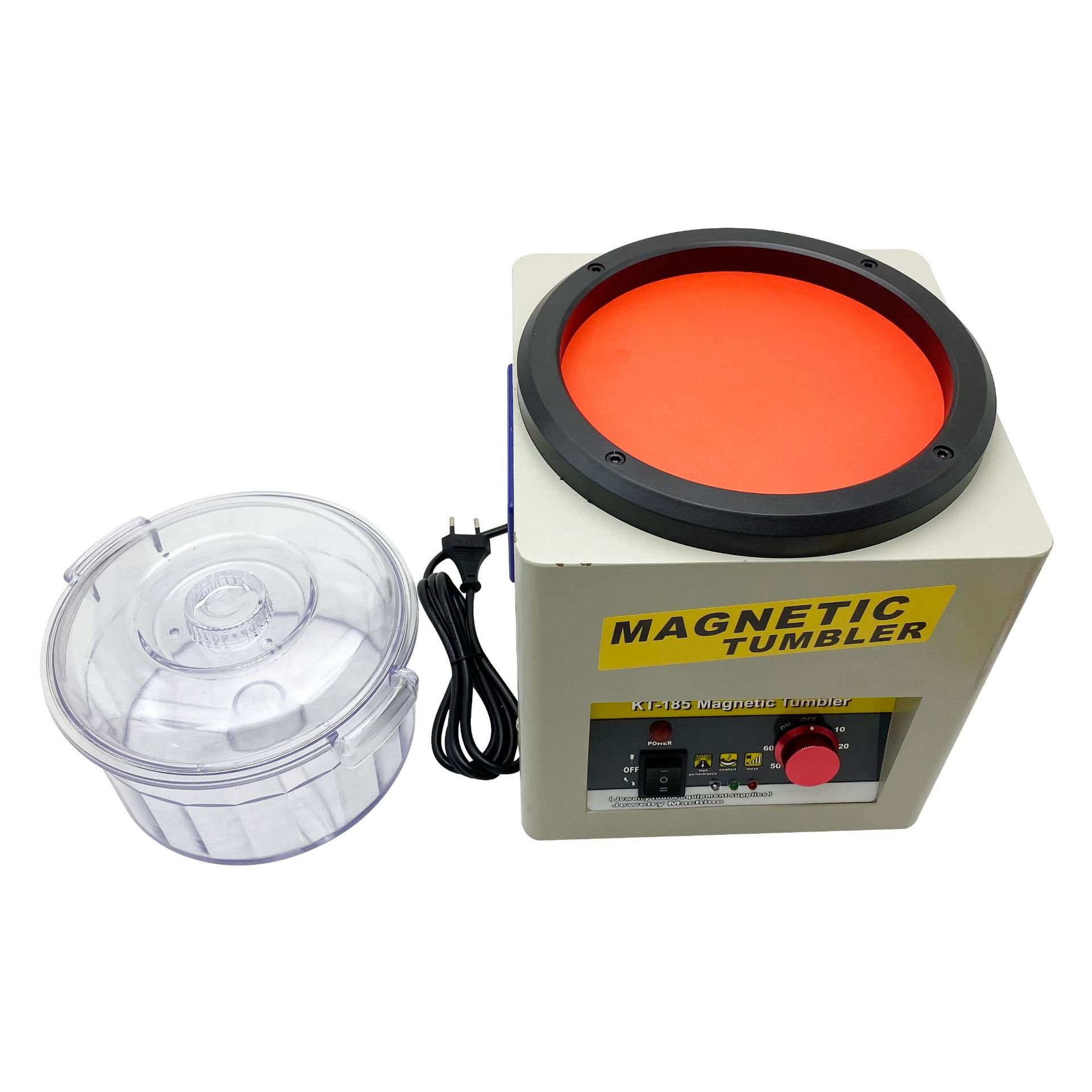 Electrical - KT185 Elektrikli Manyetik Tamburlu Parlatma Makinesi