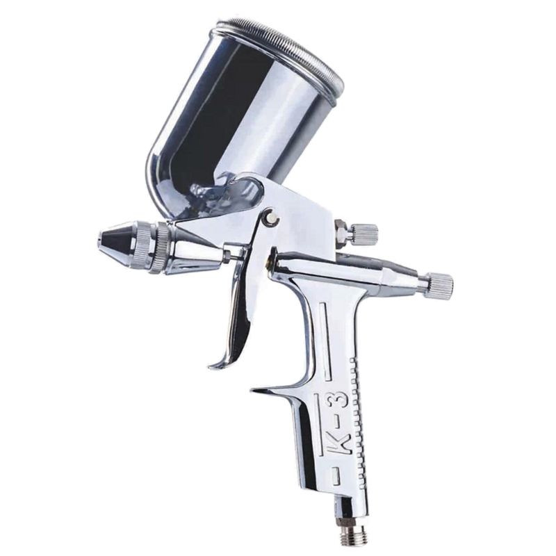 Airbrush Kit With Mini Compressor - 125 ml Mini Püskürtme Tabancası 0.5mm