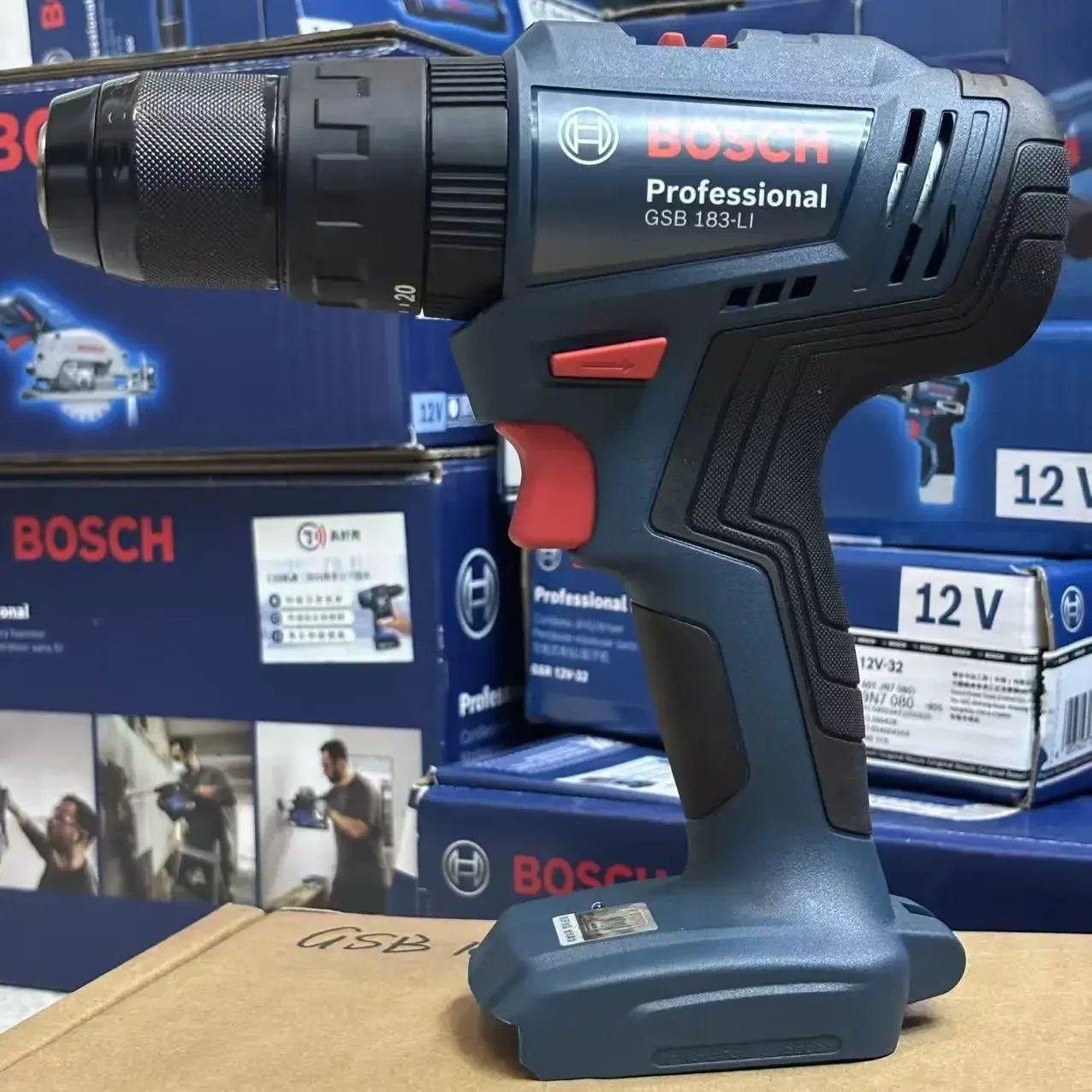 Bosch GSB 183-LI 18V Fırçasız  - Brushless Cordless Electric Drill 18V incelemesi ve fiyatı