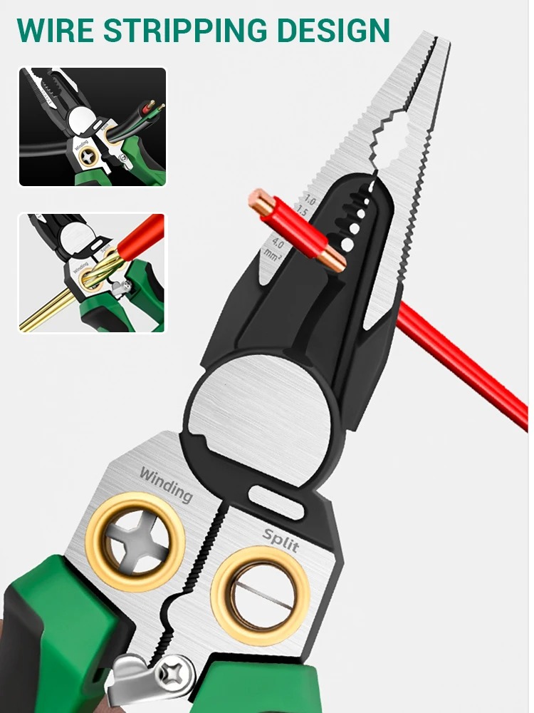 8'i 1 Arada Gerilim Test Cihaz - Automatic Wire Stripper Cutter incelemesi ve fiyatı