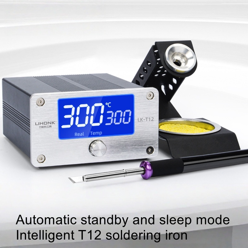 T12 Lehimleme İstasyonu: Ayarl - Digital Soldering Station T12 incelemesi ve fiyatı