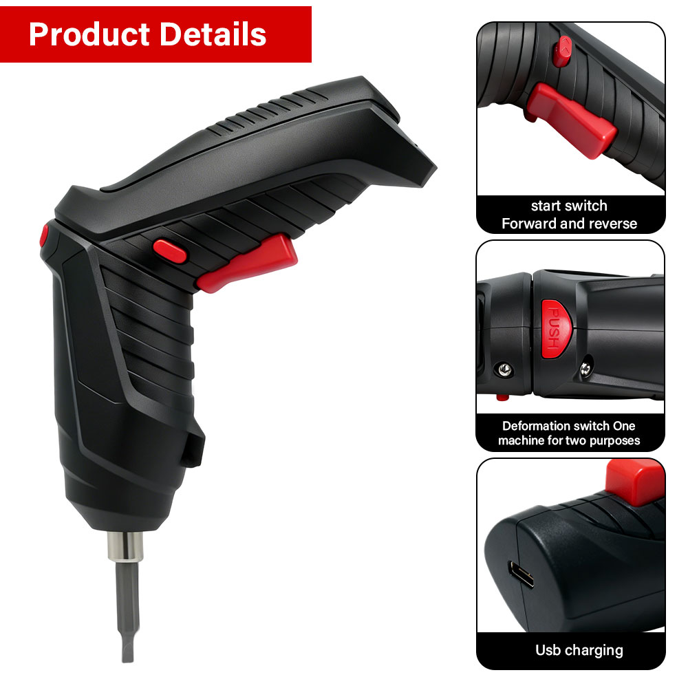 Çok Fonksiyonlu 3.6V Şarj Edil - Electric Screwdriver Rechargeable Usb incelemesi ve fiyatı