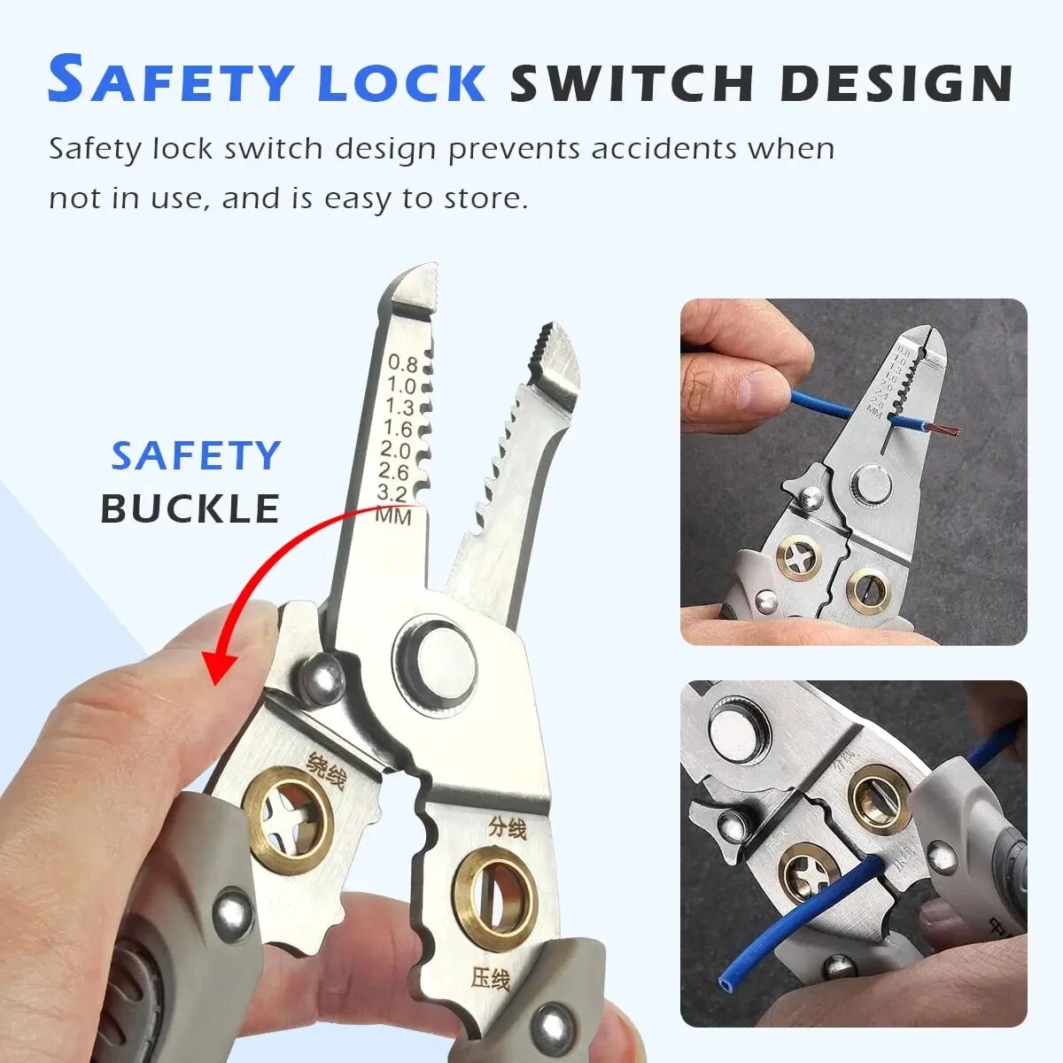 6 In 1 Tel Striptizci Özel Tel - Automatic Wire Stripper Cutter incelemesi ve fiyatı