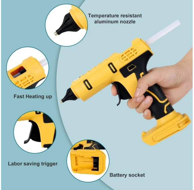 Akülü Elektrikli El Tipi Sıcak - Hot Melt Glue Gun Cordless incelemesi ve fiyatı