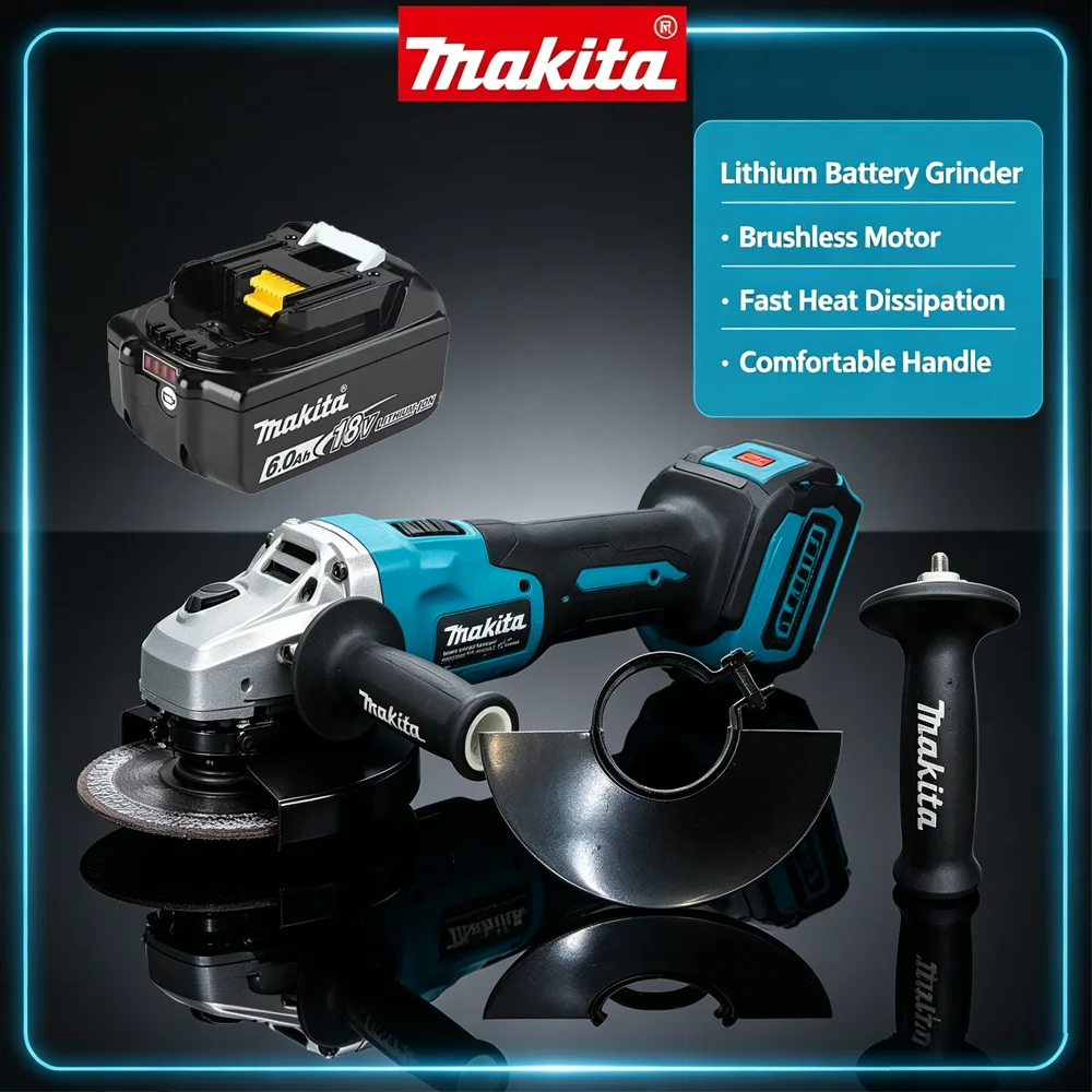 Makita DGA404 125mm Fırçasız A - Brushless Angle Grinder Battery Powered incelemesi ve fiyatı