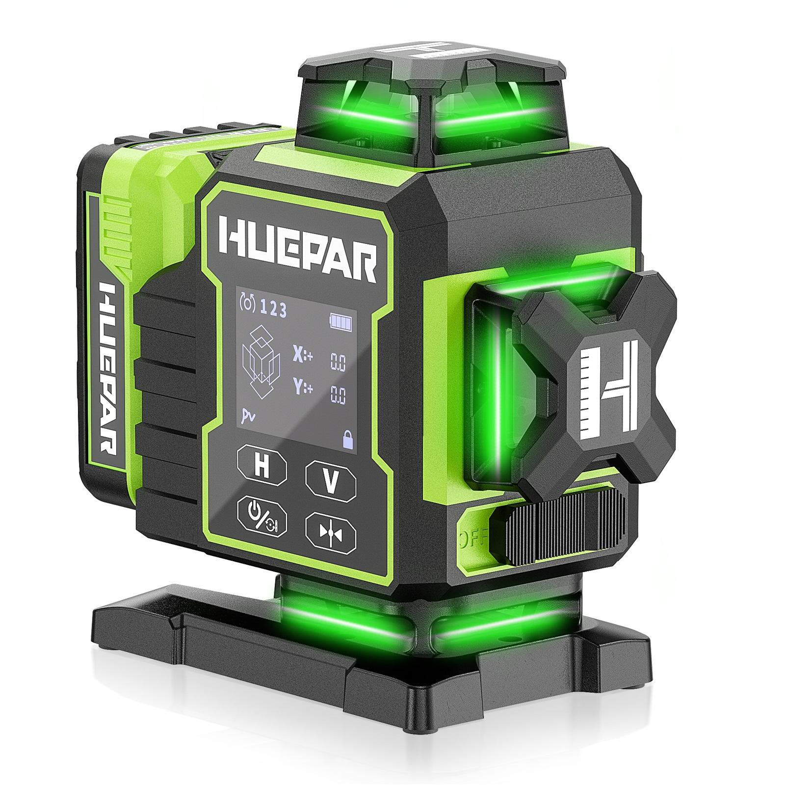 2026 Huepar W04CG Yeşil Lazerl - Laser Level 16 Lines 4D Green incelemesi ve fiyatı