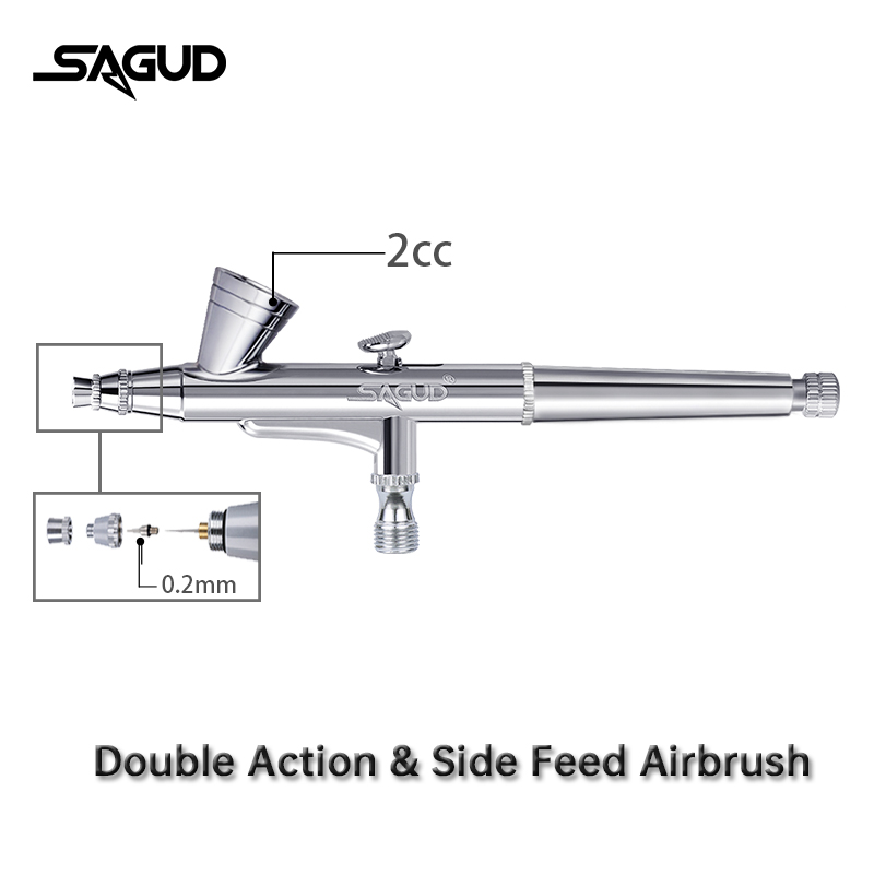 SAGUD Airbrush Modeli SD-135 0 - Airbrush Kit With Mini Compressor incelemesi ve fiyatı
