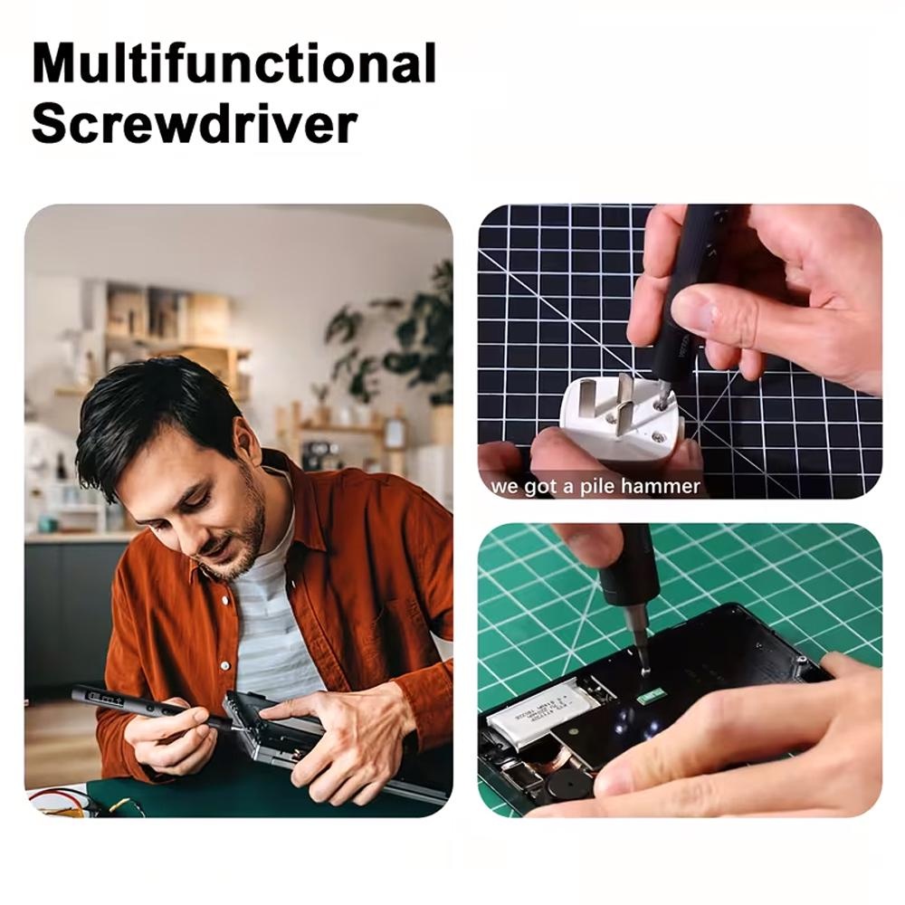 50'si 1 Arada Hassas Akülü Ele - Electric Screwdriver Rechargeable Usb incelemesi ve fiyatı