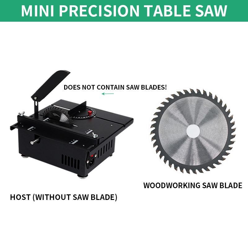 1200W mini hassas masa testere - Mini Table Saw For Woodworking incelemesi ve fiyatı