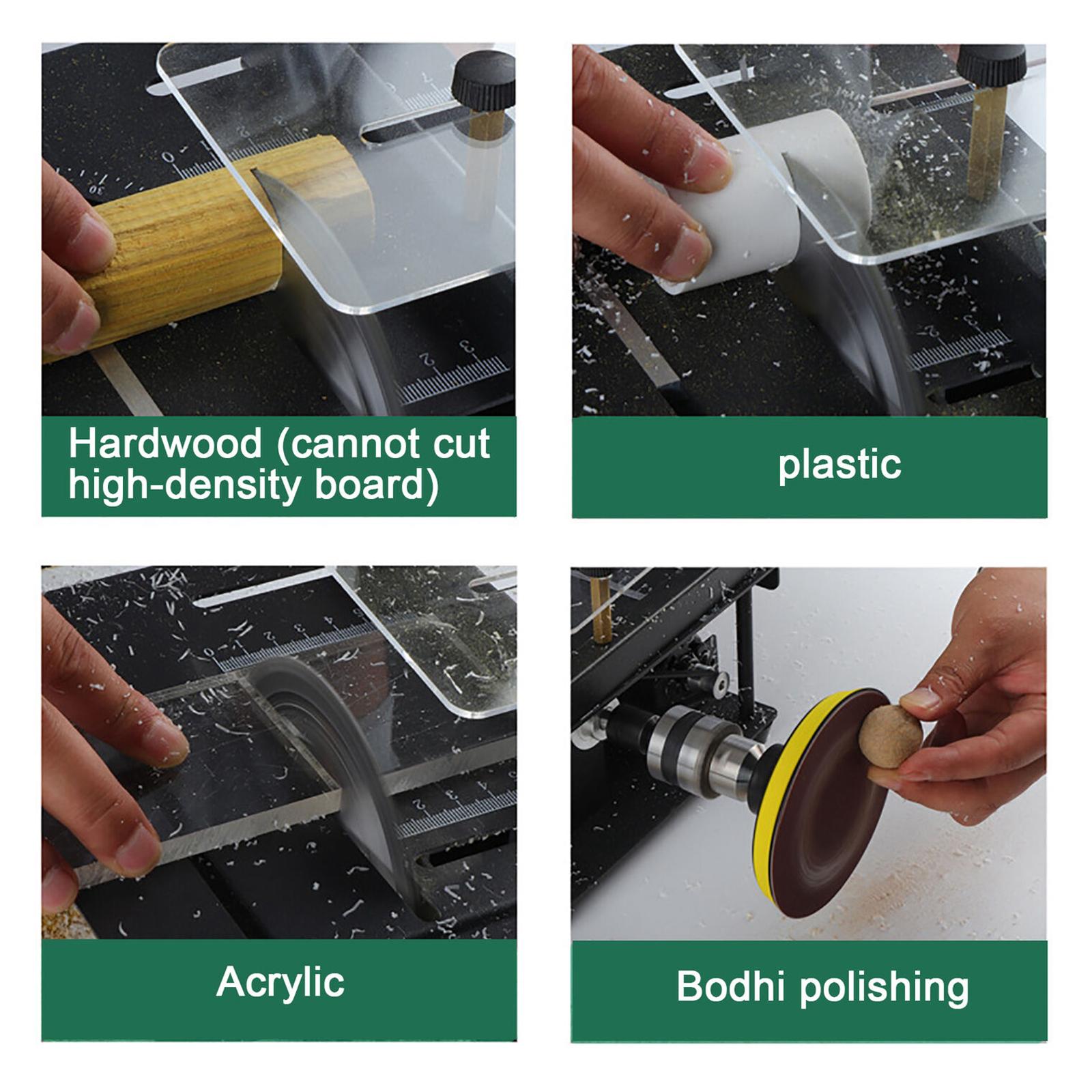 Kompakt 4 İnç Dairesel Mini Ma - Mini Table Saw For Woodworking incelemesi ve fiyatı