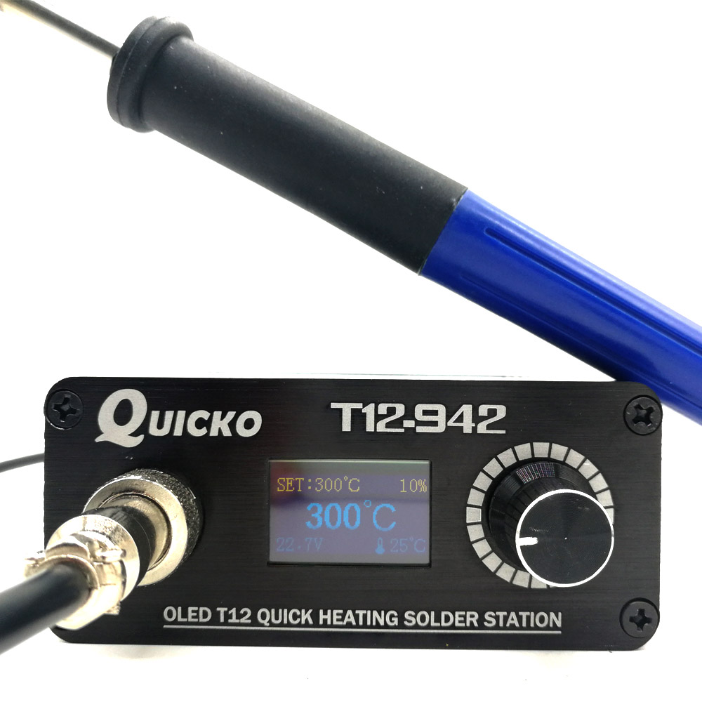 QUICKO MINI T12 STC OLED dijit - Digital Soldering Station T12 incelemesi ve fiyatı