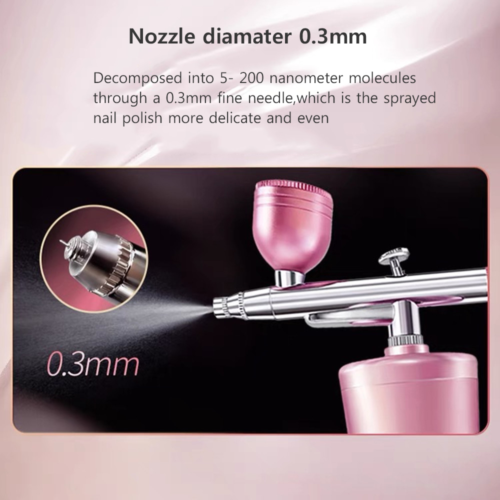 0,3 mm Hassas Nozullu Profesyo - Airbrush Kit With Mini Compressor incelemesi ve fiyatı