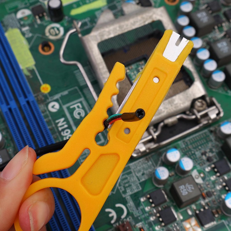 10/1 adet taşınabilir Mini tel - Automatic Wire Stripper Cutter incelemesi ve fiyatı