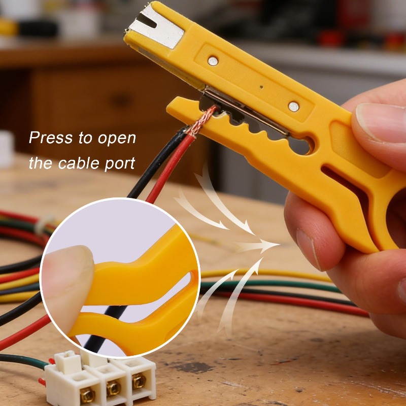 10/1 adet taşınabilir Mini tel - Automatic Wire Stripper Cutter incelemesi ve fiyatı