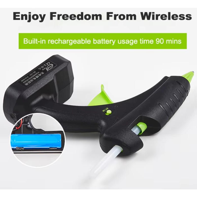 60W 12V Kablosuz Sıcak Tutkal  - Hot Melt Glue Gun Cordless incelemesi ve fiyatı