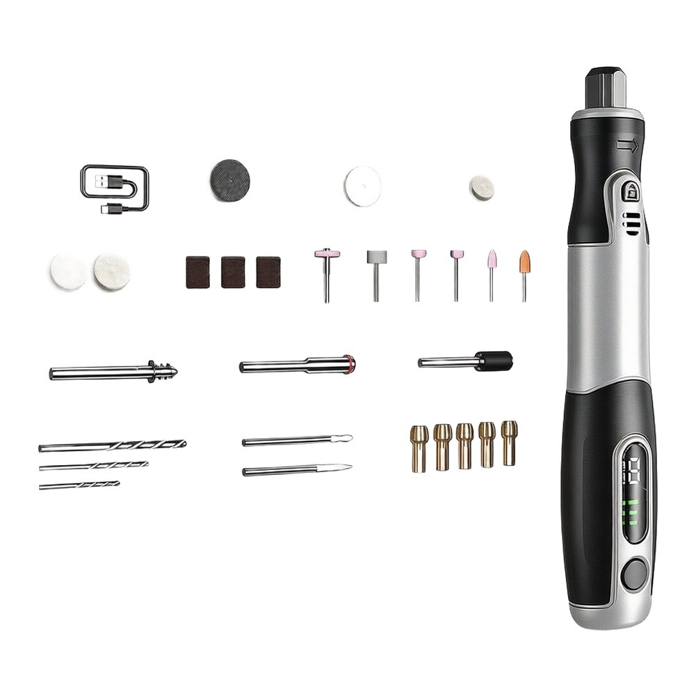 Kablosuz Elektrikli Döner Alet - Cordless Rotary Tool Kit Accessories incelemesi ve fiyatı
