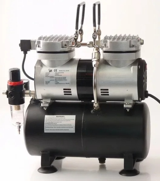 AS196 Mini Airbrush Kompresör  - Airbrush Kit With Mini Compressor incelemesi ve fiyatı