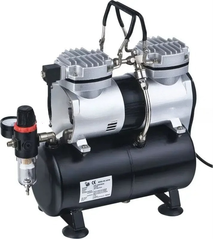 AS196 Mini Airbrush Kompresör  - Airbrush Kit With Mini Compressor incelemesi ve fiyatı