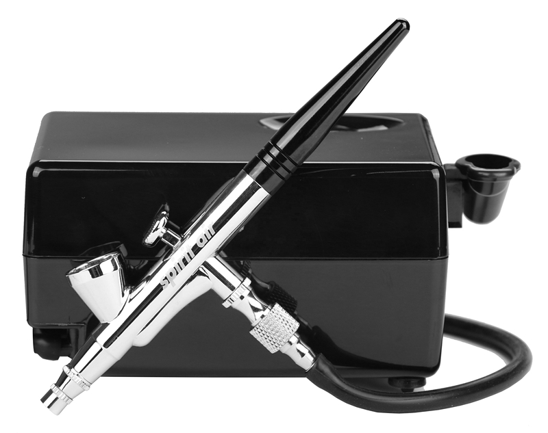 BT-16 Profesyonel Tek Hareketl - Airbrush Kit With Mini Compressor incelemesi ve fiyatı