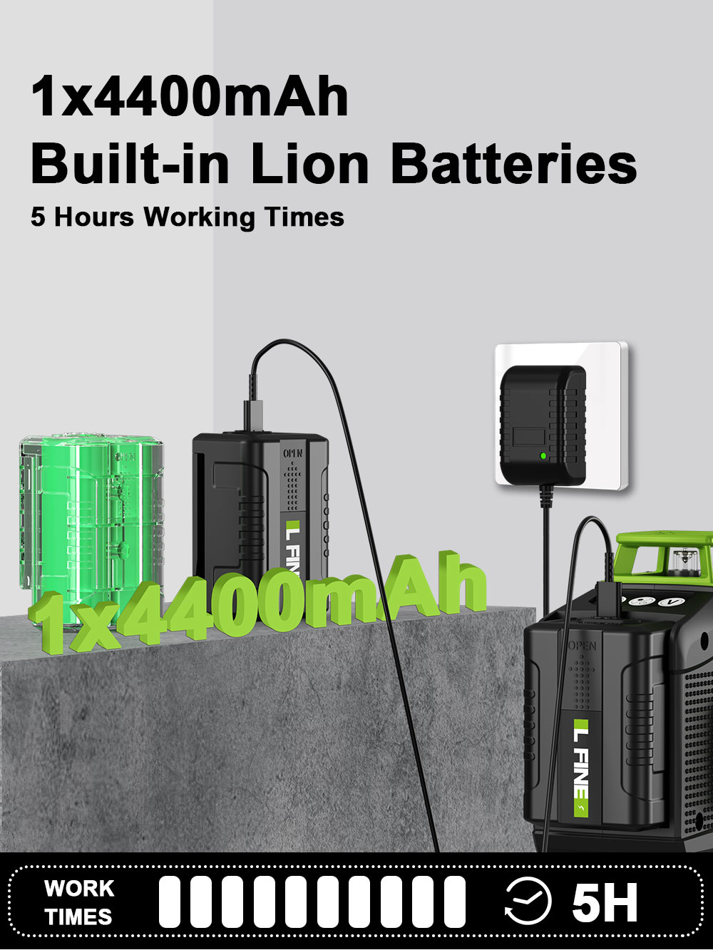 LFINE 4D 16 Satır 360 Kendinde - Laser Level 16 Lines 4D Green incelemesi ve fiyatı