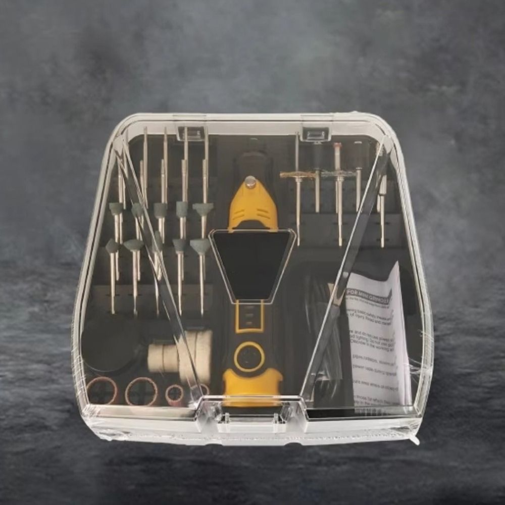 Akülü Mini Taşlama Makinesi 3  - Cordless Rotary Tool Kit Accessories incelemesi ve fiyatı