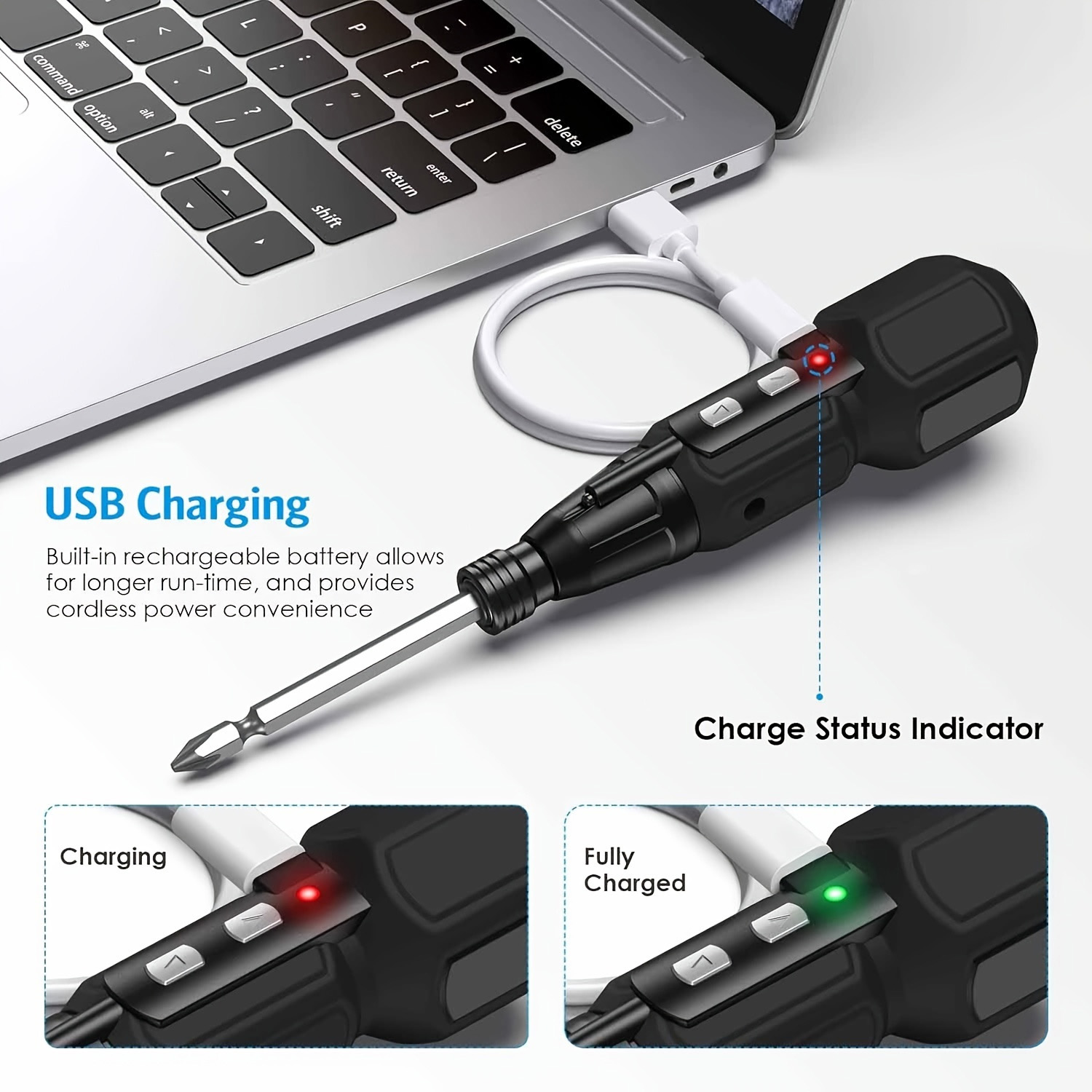 Elektrikli Tornavida Şarj Edil - Electric Screwdriver Rechargeable Usb incelemesi ve fiyatı